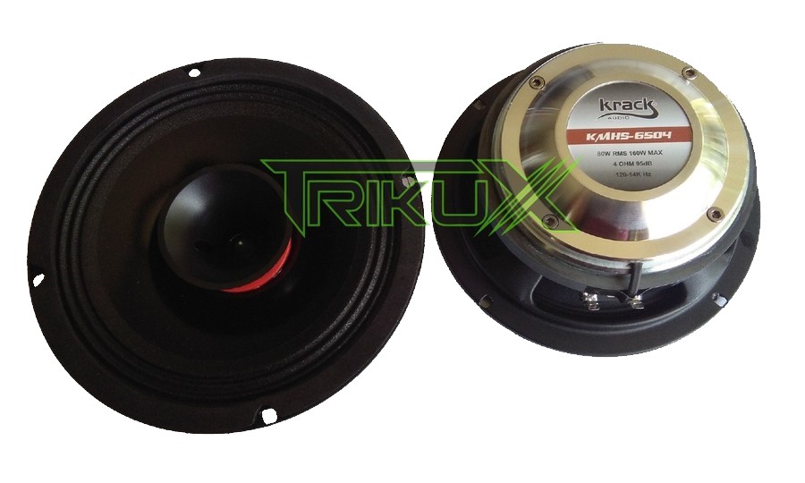 MEDIOS RANGOS KRACK AUDIO C/DRIVER KMHS-6504