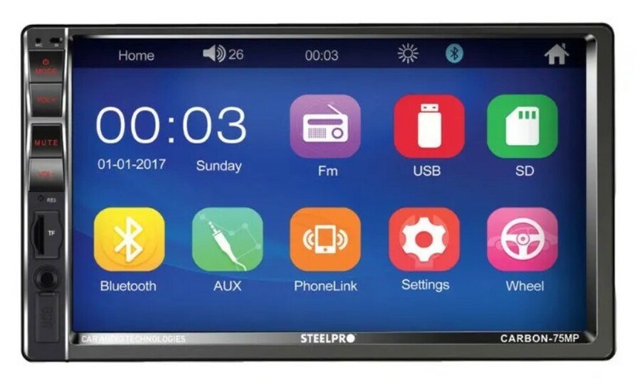 PANTALLA STEELPRO CARBON-75MP