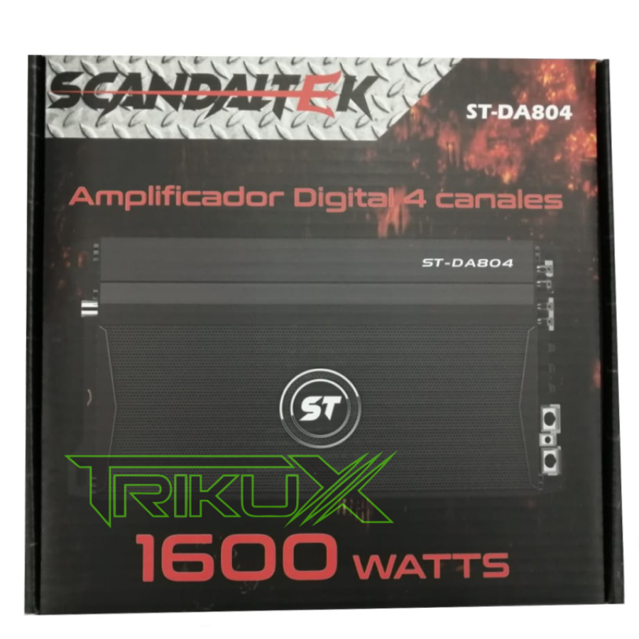 AMPLIFICADOR SCANDALTEK ST-DA804