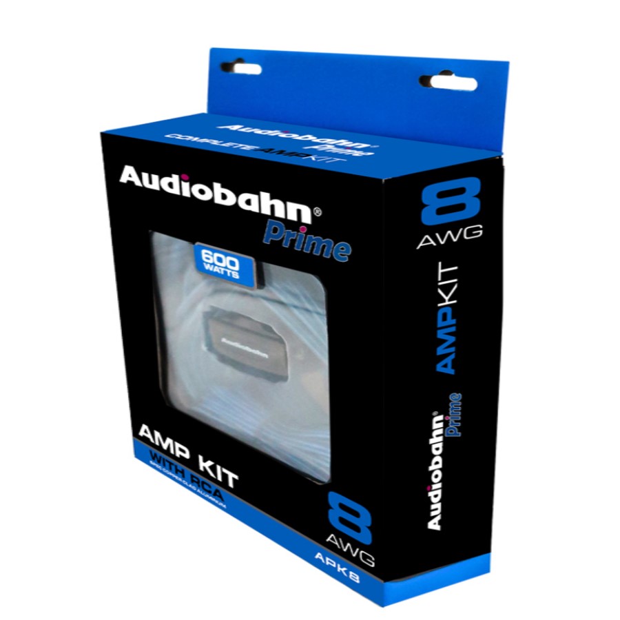 KIT DE INSTALACIÓN AUDIOBAHN PRIME CALIBRE #8 APK8