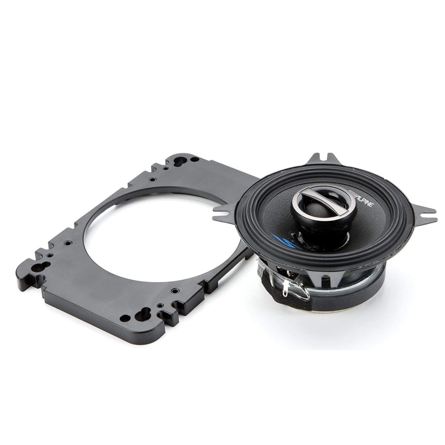 BOCINAS ALPINE 4″ CON ADAPTADOR 4X6" S-S40 - Imagen 3